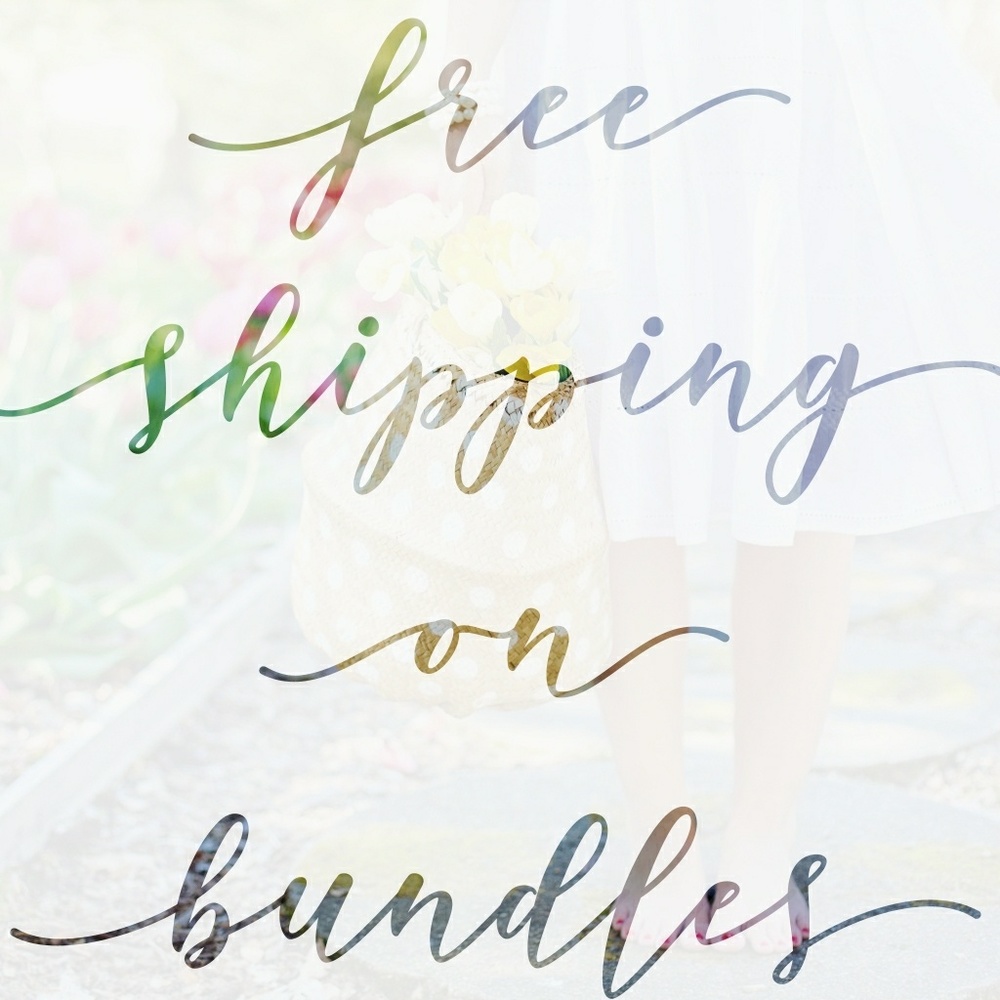 🎉🎉 FREE SHIPPING ON BUNDLES 🎉🎉